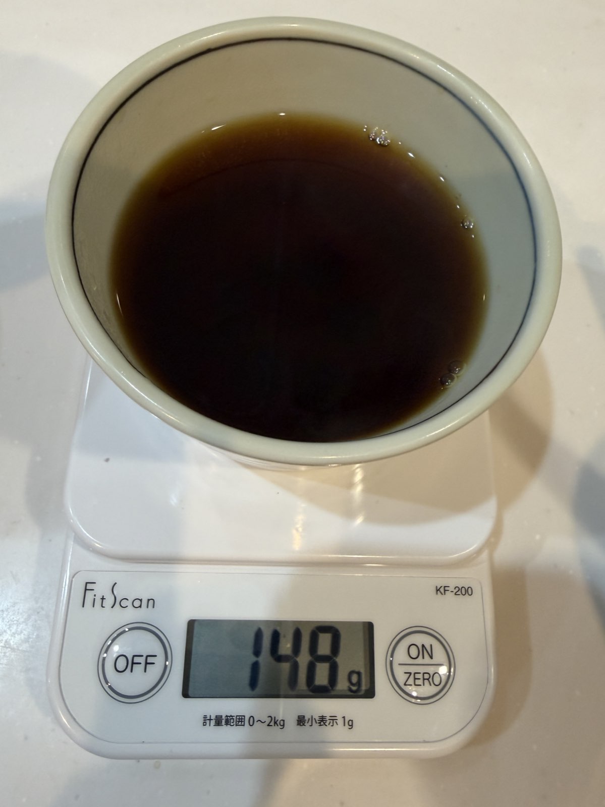 抽出148g