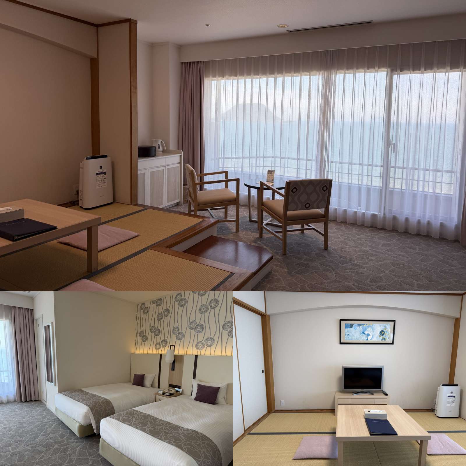 和洋室の様子・ベッドルーム・部屋からの眺め